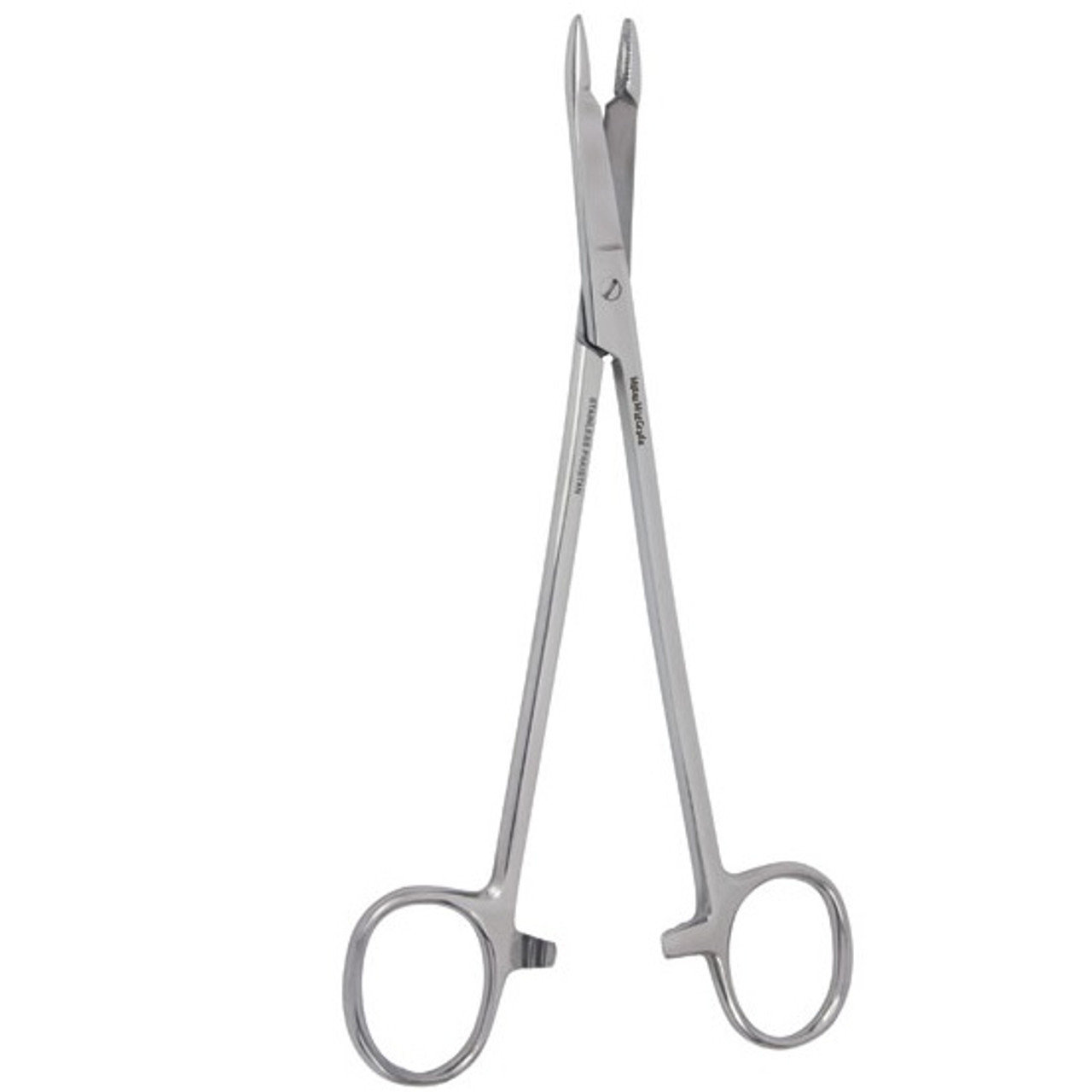 Holder Needle Holder Vantage® 5-1/2 Inch Length Serrated Jaws Finger Ring Handle by Integra York PA, Inc. (Miltex)  ID V98-15